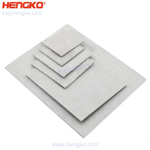 HENGKO Microns Sintered Porous Mesh Filter Plate Stainless Steel Corrosion Resistance Custom 0.2 10 20 50 60 Sintered Powder